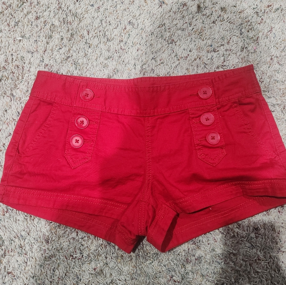 Express Stylish Red Women's Shorts